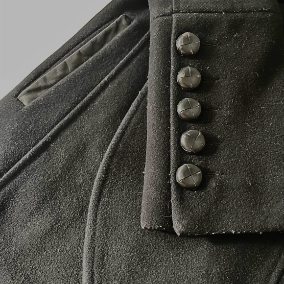 Mackage Wool coat with leather details (Small) - heavy and very warm - Picture 8 of 12